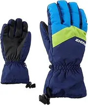 [Ziener] Children's Lett As(r) Junior Ski Gloves, Winter Sports, Waterproof, Breathable