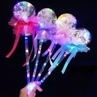 1 x Kids Toy Light-up Magic Wand Glow Stick LED Magic Stick Rave Fairy Toy B8H4