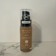 NEW Revlon ColorStay Liquid Foundation Makeup Normal/Dry Skin 330 Natural Tan