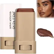 Moisturizing Concealer Stick, Moisturizer Foundation Serum, Skin Tint Natural Foundation Makeup, 6 Colors Multiuse Beauty Balm Coverage, Silky Long-Lasting Lightweight Boosted Skin Tint(#01)