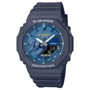 G-Shock GA2100AS-2A Cool Blue Waters Octagonal Navy Blue Resin