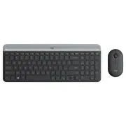 Logitech MK470 Slim Wireless Keyboard and Mouse Combo Graphite