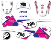 Custom Graphic Kit for Yamaha PW pee wee 50 BERM STYLE decals sticker kit