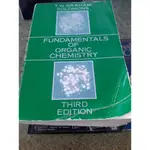 非全新 FUNDAMENTALS OF ORGANIC CHEMISTRY 1990年3版 ISBN0471517828