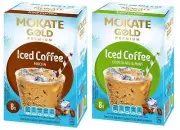 MOKATE Gold Iced Coffee Mocha, Chocolate Mint Ice Frappe 8 sachets