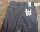 Dockers Men's Signature Khaki 32x34 Classic Fit Lux Cotton Stretch Pants Gray