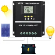 Solar Charger Controller Solar Battery Intelligent Regulator 12V/24/V36V/48V