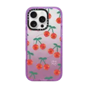 iPhone 16 Pro Impact Case MagSafe Compatible Uglie Mug Cherries