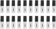 Ipetboom 20pcs Empty Nail Polish Bottles with Brush Glass Nail Gel Bottles Mini Nail Polish Bottles Nail Polish Container Nail Polish Holder Dispensers Nail Art Supplies