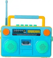 KICHOUSE Simulation Radio for Material Compact Design Educational Plaything for Early Learning and Family Interaction Random Colors