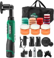 BATOCA S6 Mini Cordless Polisher,12V Car Buffer Kit for Detailing and Paintwork