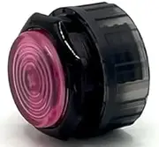 Gamerfinger Mechanical Button HBFS-24-SCREW BLACK 24mm with Cherry Switches for Fightbox Hitbox Snackbox (10PCS PINK)