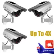 Outdoor Street Waterproof Solar Security Fake Camera Flashing red LED Light IP65