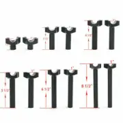 Handlebar Risers Universal Fit for Harley Dyna Low Rider Super Glide Wide Glide