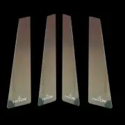 CHROME 4 DOOR PILLAR PLATE COVER MITSUBISHI L200 TRITON 2014-15 ANIMAL WARRIOR