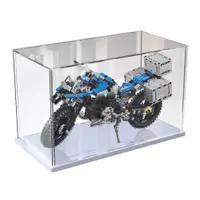 在飛比找ETMall東森購物網優惠-亞克力防塵盒適用樂高42063寶馬摩托車積木模型透明收納展示