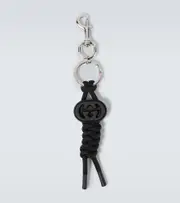 [Gucci] Gucci Interlocking G keychain One Size black