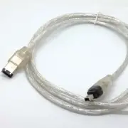 Firewire leads 4 Pin to 6 Pin IEEE 1394 iLink Adapter Cable For DV Camera 4ft
