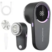 Fabric Shaver, lint Shaver, Portable Fabric Shaver, Smart Digital LED Display...