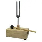 1X(Tuning Fork 512HZ Vibration with Wood Resonator Box Experimental7760