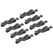 Garbage Bin Clip, Kitchen Trash Can Bag Clips Waste Bin Clamp Black Pack of 12