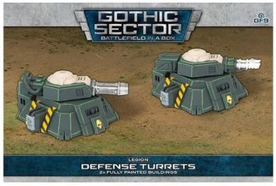 Gothic Sector: Legion Defense Turrets (x2) 40k Imperialis Battletech compatible