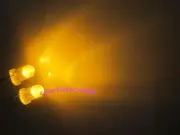 50pcs 3mm Yellow Diffused Round Self Flash Flashing LED Blink Bright Leds Diode