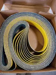 Box of TEN (10) PREDATOR C71G Benchstand SANDING BELTS 2" X 72" 50-GRIT