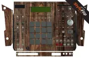 Akai MPC 2500 | Wood 3 | Protective Decal | StyleFlip Skins