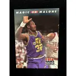 NBA MAGIC ON MALONE 強生 ON 馬龍 USA 1992國家明星隊奧運卡 賣場最便宜