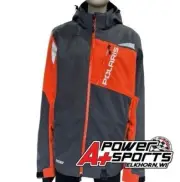 POLARIS MEN'S TECH54 SWITCHBACK JACKET ORANGE/GREY MEN'S POLARIS JACKET