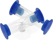 BRIGHTFUFU 2 Pack Suction Cup Hourglass Timer Timer for Boys and Girls Adults 2 Min Hourglass