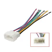 Car Radio Wire Harness CD Player Connector Cable for Honda Civic CRV 2001-2005 (for: Honda)
