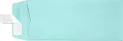 LUXPaper #10 Policy Business Envelopes | Peel & Press | 4 1/8" x 9 1/2" | Seafoam Blue | 80lb. Text | 50 Qty