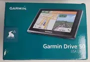 NEW GARMIN Drive 50 USA LM 5" GPS Navigation System Black NIB