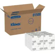 Kimberly-Clark Professional Kleenex C Fold Paper Towels (01500), Absorbent, W...