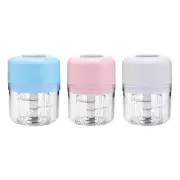 Ice Crusher Snow Cone Maker Onion Mincer Meat Grinder Cordless Garlic Chopper