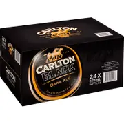 [Carlton] Carlton Black Dark Ale Bottle 375mL