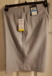 Jack Nicklaus Mens Size 36 Golf Shorts Tradewinds Patterned Blue Gray Check NWT