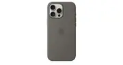 iPhone 16 Pro Max Silicone Case with MagSafe — Stone Grey