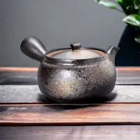 在飛比找蝦皮商城精選優惠-現貨 日本製 韻黑結晶獨釉 茶壺 陶瓷茶壺 泡茶壺 陶壺 瓷