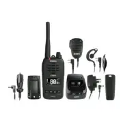 Uniden 5 Watt Waterproof Smart UHF Handheld Radio XTRAK50 Pro with Bluetooth