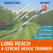 4-STROKE Pole Hedge Trimmer Petrol Trimmer Brush Cutter Brushcutter Tree