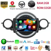 Android 13 Car Stereo Radio GPS Carplay 2+32GB For BMW Mini Cooper R56 R60 07-13