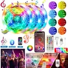 32.8-130 ft Bluetooth LED Strip Light 5050 SMD Flexible LED Lamp Tape RGB Lights