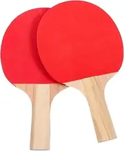Pong Paddle Table Tennis Rackets Wide Surface Non-Slip Grip for Adults Boys and Girls