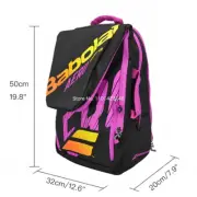 Foldable Tennis Backpack Pure Strike for Women Men Racket Bag Holds up for 2 Rac