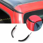 Water Rain Diverter Guard Slot Gutter Extension for Jeep Wrangler JKU 2007-2017 (for: Jeep)