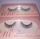 2 Packs Eyelashes Ioni Natural Lite Doll 3D Faux Mink Lash #686601 Eye Lashes