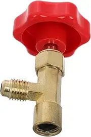 ULTECHNOVO Valve Opener for Car Ac Systems R22 R134a R410a Compatible Brass Constructi